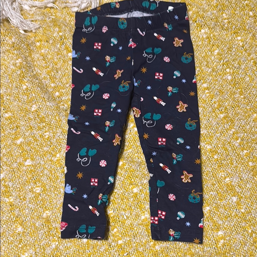 Janie and Jack Kids Festive Print Leggings